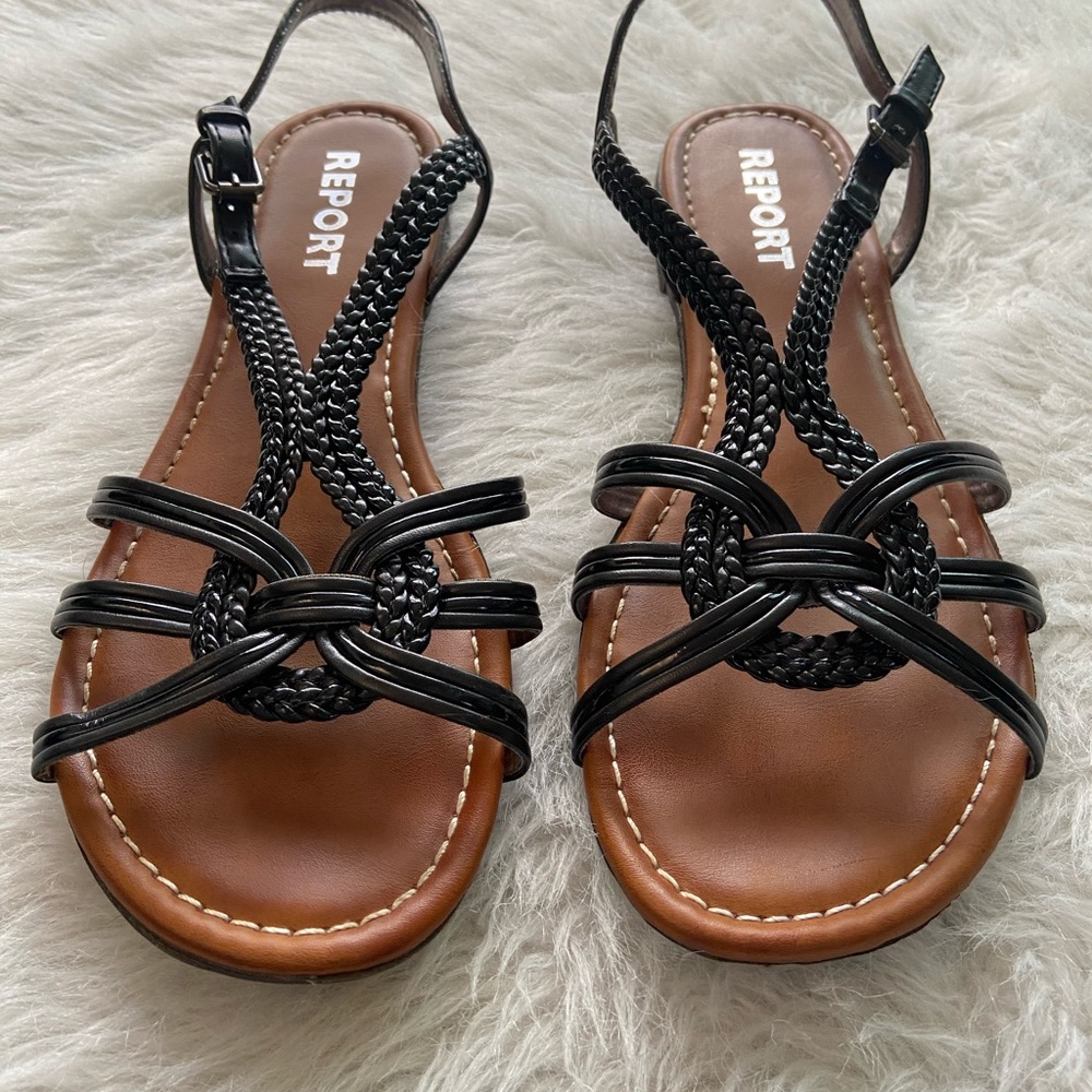 Report Strappy Sandals